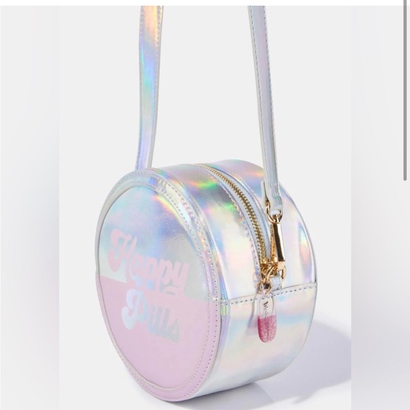 SOLD Betsey Johnson Chill Pill Kitsch Bag Purse - Picture 5 of 8